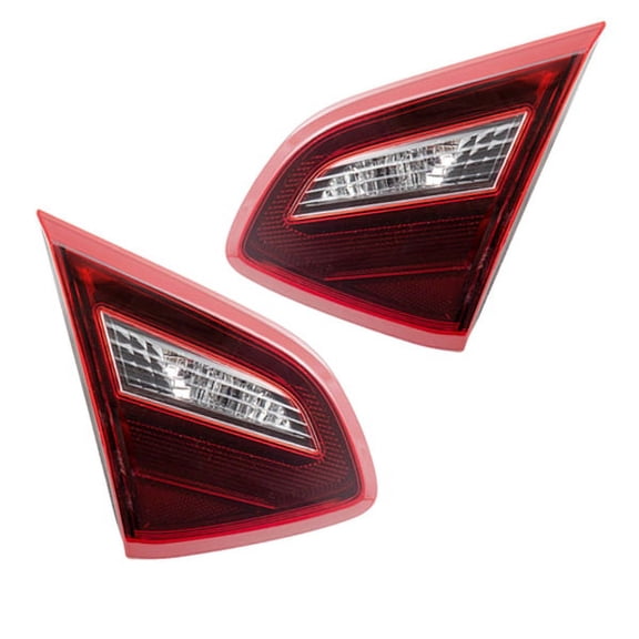 For 17-18 Altima SR Inner Smoked Taillight Taillamp Rear Light w/Bulb SET PAIR