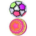thumbnail image 3 of 2Pcs Plastic Soccer Training Soccer Exercising Ball Toy Training Football Toy (Random Style), 3 of 5
