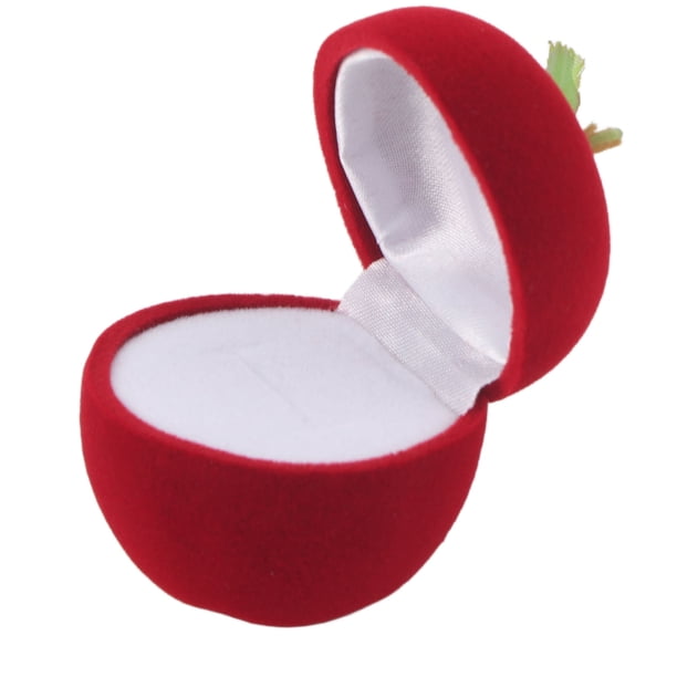 Caja para anillos, caja de regalo para anillos flocada, caja para anillos de bodas, cajas de regalo para anillos construidas para profesionales