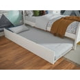 thumbnail image 3 of Portland Platform Bed with Matching Foot Board with Twin Size Urban Trundle Bed, Multiple Colors, Multiple Sizes, 3 of 14