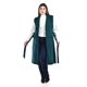 thumbnail image 1 of Chaleco largo con cinto Roman Fashion /Tallas Extras, 3018 (Verde botella) verde oscuro 36, 1 of 6