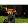 thumbnail image 2 of Camping Rocket Stove With Handle Campfire Cooking wood burning stove, 2 of 3