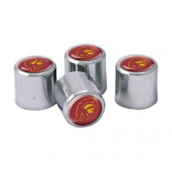 Wincraft 1493424459 USC Trojans Valve Stem Caps - Set of 4