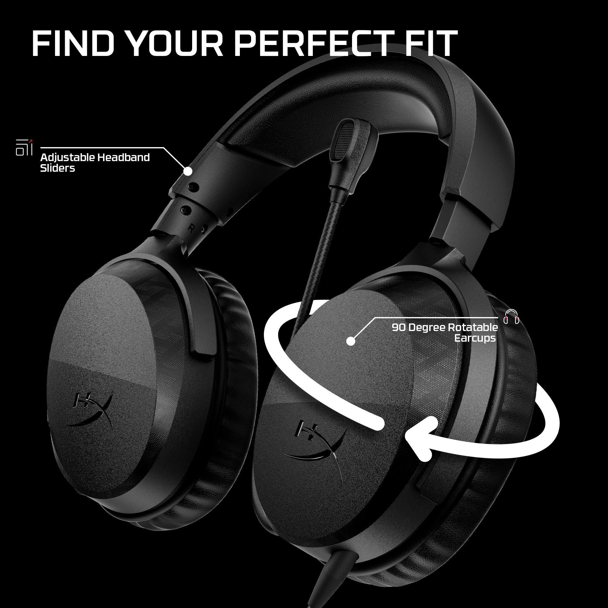 HyperX Cloud Stinger 3 Wired Gaming Headset, Multi-Platform photo 6