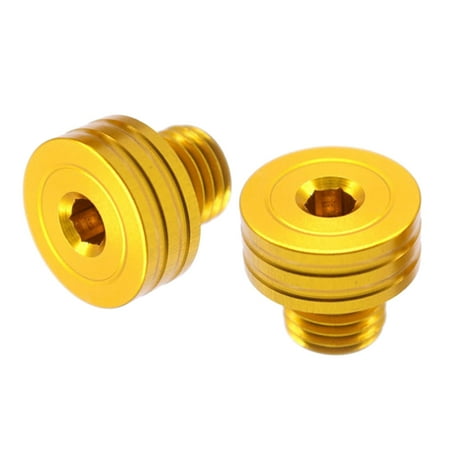 

2pcs M10 Hole Screws Advanced Manufacturing Technology High Reliability And High yellow 10mm