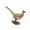 Aged Color, variant on Handcrafted Long Tail Pheasant Brasses Pull Handle Chinese Bird Shape Brasses Knobs