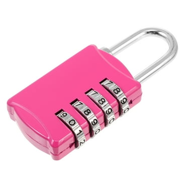 Locker Lock 4 Padlock Combination Lock Pad Lock for School Gym Locker
