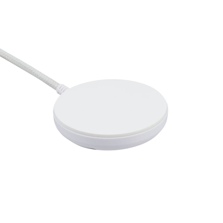 onn 15W Magnetic Wireless Charging Pad, White photo 6