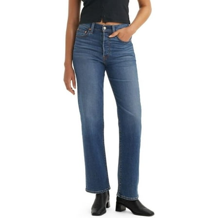 Levi's Women's Ribcage Straight Full Length Jeans, The Last Straw, 31