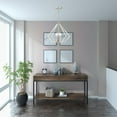 thumbnail image 5 of Livex Lighting Prism 5-Light Contemporary Metal Chandelier in Brushed Nickel, 5 of 13