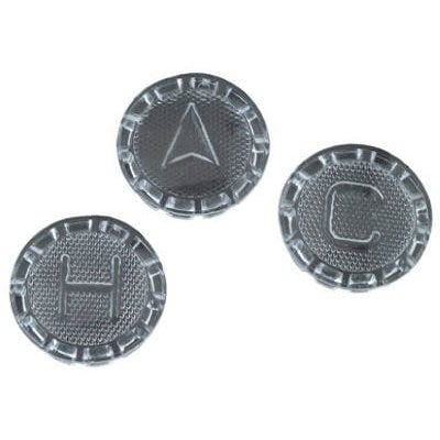 

Brass Craft Hot/Cold Diverter Faucet Button Price Pfister Verve Acrylic 3-Pk. 1 Pack