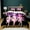 Color1, variant on 3pcs KPop Group Hunters Duvet Cover Set with Pillow Sham Soft Comfortable Bedding Set Light-Weight Duvet Cover for All Season