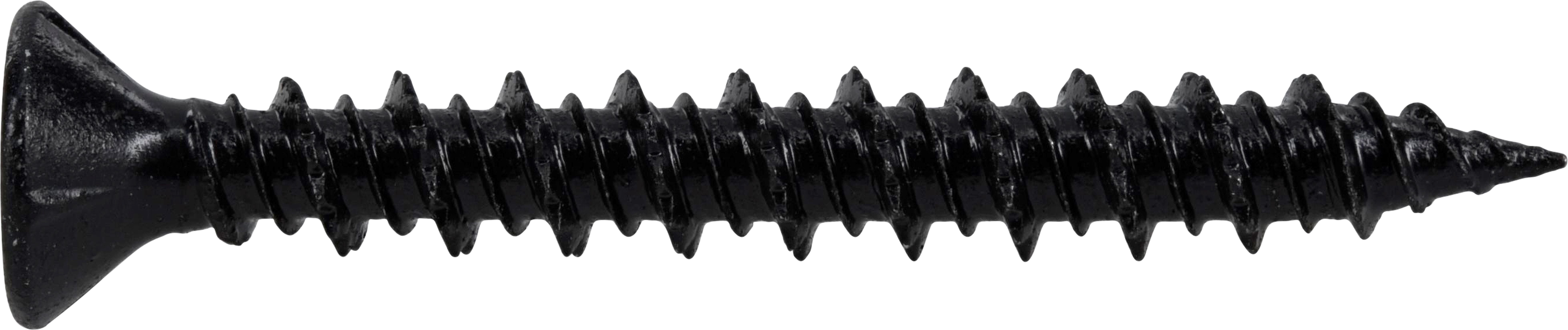 (2 pack) Hillman Concrete Screw Anchors, 3/16 x 1-3/4", Steel, Corrosion Resistant, Black, 12 sets