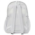 thumbnail image 4 of K-Cliffs Deluxe Mesh Backpack Heavy Duty Student Net Bookbag High Quality Simple Netting School Bag Durable Security See Through Daypack White, 4 of 8