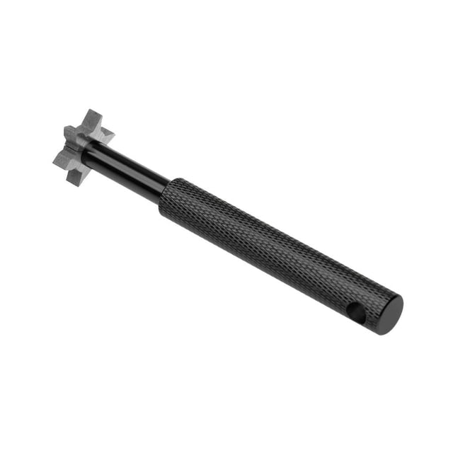 El Limpiador Afilador de Ranuras de Golf Afila Todas Las Herramientas de Limpieza de Ranuras en Forma de U Y V Negro Macarena Afilador de ranuras para palos de golf