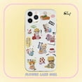 thumbnail image 4 of Clmj vintage bear animals phone case for iPhone Xs Max XR x 14 plus 11 12 mini 13 pro for Samsung Galaxy S22 S21 silicone cover, 4 of 6