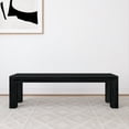 thumbnail image 2 of Plank+Beam 60" Modern Wood Dining Bench, Solid Wood Bench for Dining Table, 2 of 8
