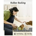 thumbnail image 5 of WEISIPU Pet Feeding Mat Absorbent Dog Food Mat Quick Dry Dog Placemat Puppy Water Bowl Mat Pet Supplies, 5 of 7