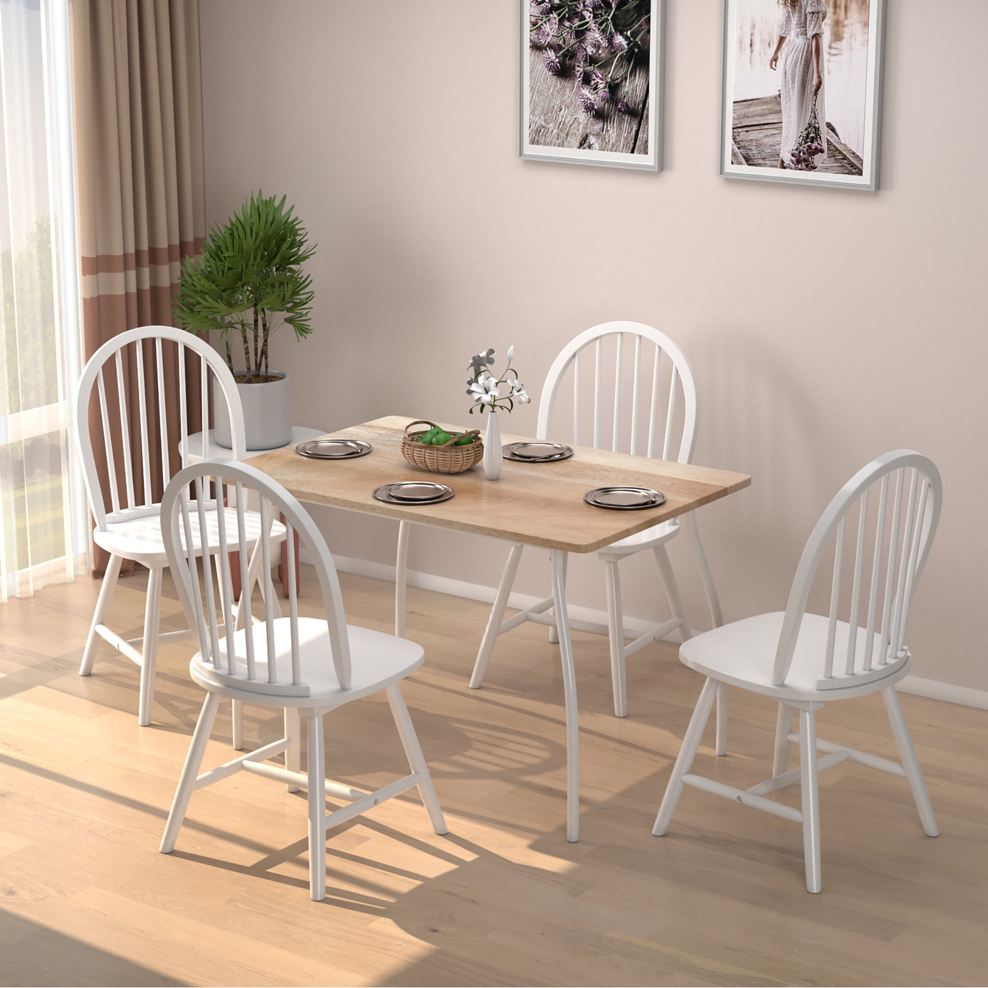しろくま USA Windsor chair Americana Farmhouse - Upholstered Seat Windsor Chair (RTA