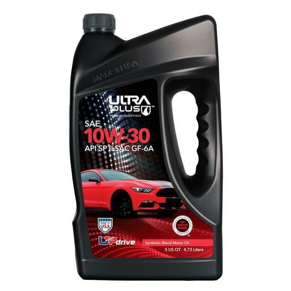 Ultra1Plus™ SAE 10W-30 Synthetic Blend Motor Oil, API SP ILSAC GF-6A - JUG (5 QTS)