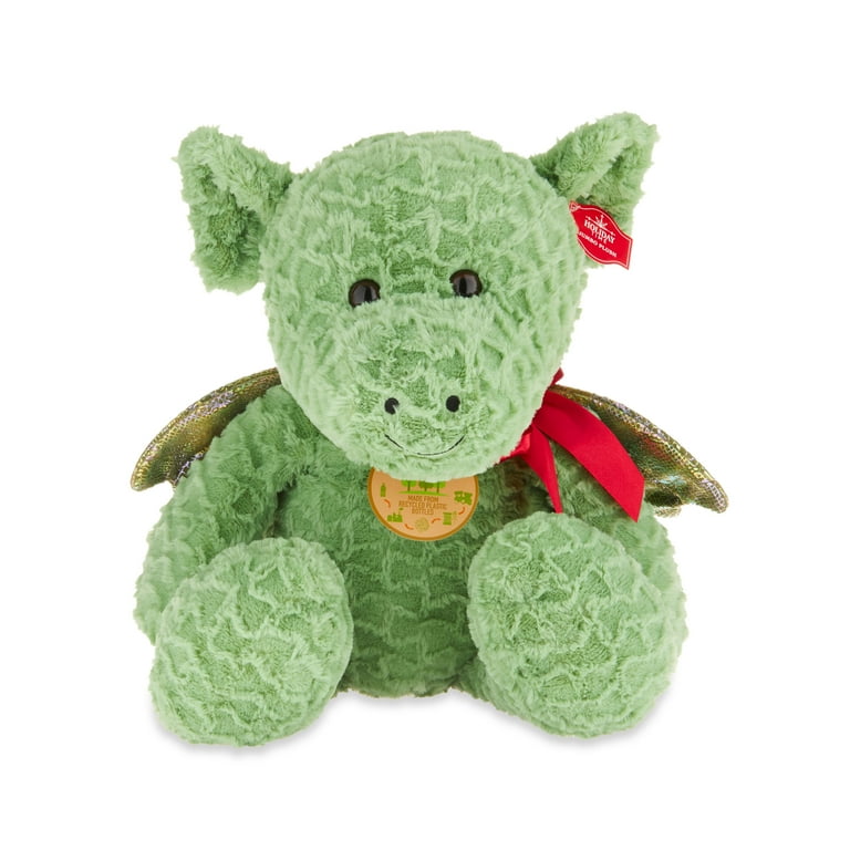 Apricot Lamb Plush Green Dinosaur Stuffed Animal – 14 Inches, Soft & Cuddly, Perfect Gift For Kids