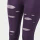 thumbnail image 4 of Gibobby Mujeres Pantalones Térmicos Leggings Leggings de cintura alta con de cadera de color sólido para mujer, pantalones cortos grandes(Morado,XG), 4 of 4