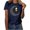 Navy-A, variant on Penkiiy Muslim Ramadan T-Shirt for Women Women's Cute Graphic T-Shirts Crewneck Short Sleeve Moon PrintCasual Tee Tops 3XL Black