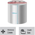 thumbnail image 2 of 18 Rolls Butyl Waterproof Tape 100mmx5m - Waterproof Adhesive Tape, Butyl Adhesive Tape, Butyl Repair Tape, Leak Repair for Roof Repair, Bitumen, Wate, 2 of 5