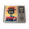 thumbnail image 4 of MyPuzzle - 100th Anniversary Of Route 66 - Classic Red Corvette - Premium 500 Piece Jigsaw Puzzle for Adults, 4 of 6