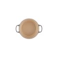 thumbnail image 2 of Le Creuset LS2501-227FSS Four Français Rond en Fonte Émaillée Signature, 3 1/2 Pintes, Oyster, 2 of 5