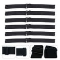 thumbnail image 2 of MasteelfCA 6Pcs Elastic Band Adjustable Knit Strap Fixed Headband for Wig Caps (Black), 2 of 7