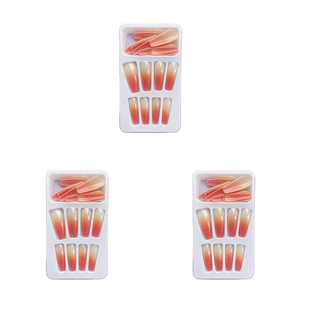 Seitruly 1 Juego de puntas francesas para uñas, puntas de extensión de gradiente, calcomanías de moda extraíbles, Kit de manicura de salón de Type1 NO1 Seitruly CBP261932