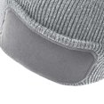 thumbnail image 2 of Beechfield - Gorro beanie básico de invierno unisex hombre mujer (Ideal para estampar/imprimir) (Gris Jaspeado), 2 of 2