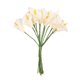 thumbnail image 4 of WEUVEB 12Ud Ramo De Artificial Color Marfil Ideal Para De Bodas Y Fiestas, 4 of 8