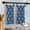 Blue, variant on White Boho Geometric Kitchen Towel Dish Cloths Set of 1, Microfiber Soft Kitchen Hand Towels, Modern Simple Aztec Ethnic Pattern Absorbent Quick Drying Dishcloths 18 x 28 Inches