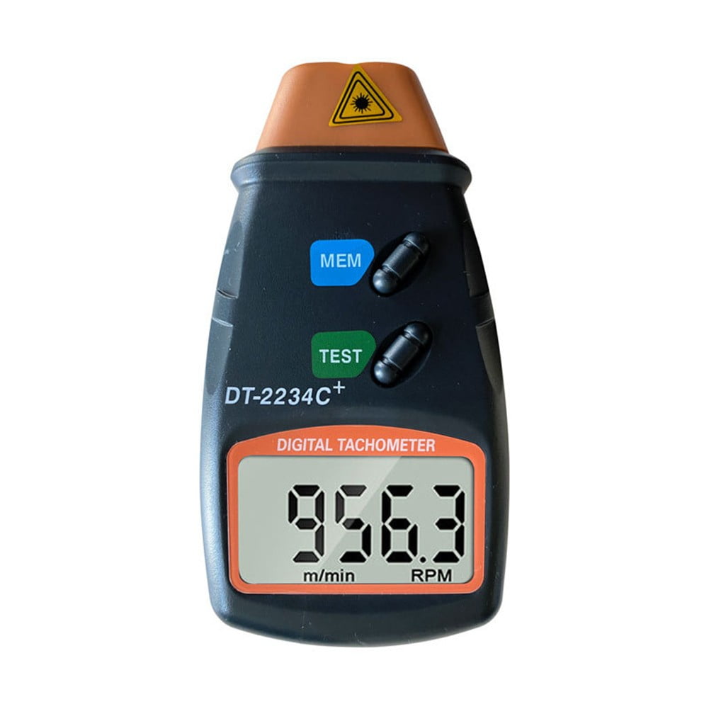 DT-2234C Digital Tachometer Non-contact Engine Speed Meter Speedometer ...