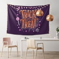 thumbnail image 2 of XMXT Wall Tapestry Hanging, Trick or Treat Candy Pattern Wall Decor Tapestry for Bedroom Living Room Dorm, 60 x 40 inches, 2 of 9