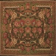 thumbnail image 1 of Ahgly Company Indoor Square Animal Brown Traditional Area Rugs, 5' Square, 1 of 4