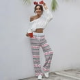 thumbnail image 3 of Women's Ugly Christmas Pajama Pants Long Lounge Bottoms S-3XL, 3 of 8