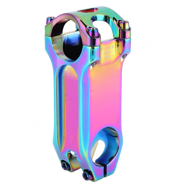 7075 Aluminium Alloy 0 Degree High Strength Bicycle Handlebar Stem Bike Cycling Accessory(Colorful )