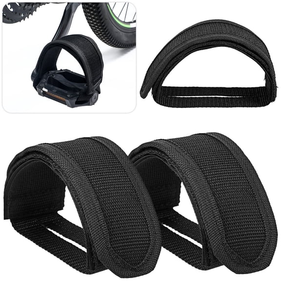 Phenofice Bike Pedal Straps 2Pcs Slip Prevention for Mountain Biking