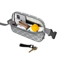 thumbnail image 4 of Colorful Checkered Belt Bag – Plaid-Inspired Fanny Pack with Vibrant Retro Checkerboard Style, 4 of 4