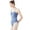 Light Blue, variant on Camisole Black Ballet Leotards V Hollow Back Dancing Bodysuit Teen Girls