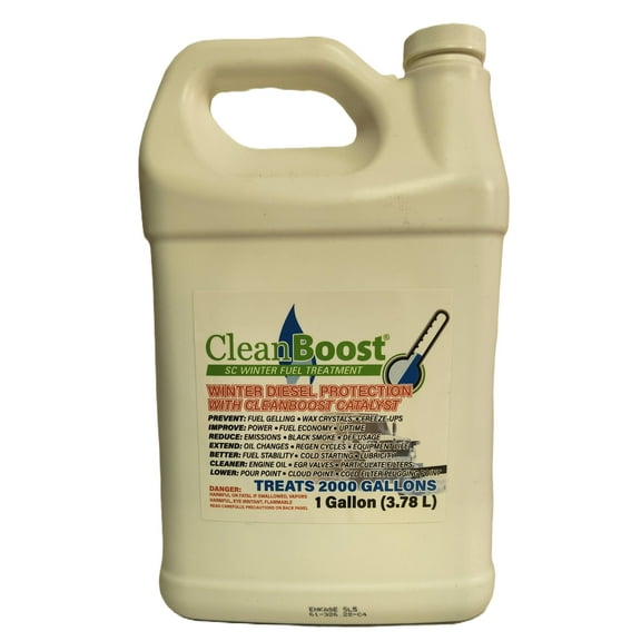 CleanBoost® SC-Winter 128oz (gallon) Anti Gel Fuel Treatment - Treats 2000 Gallons of Diesel