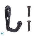 thumbnail image 3 of Deago 20 Pack Wall Mounted Coat Hook Robe Holder Cloth Key Hanger Rustic Hooks with 40 Pieces Screws for Bath Kitchen Garage, 3 of 8