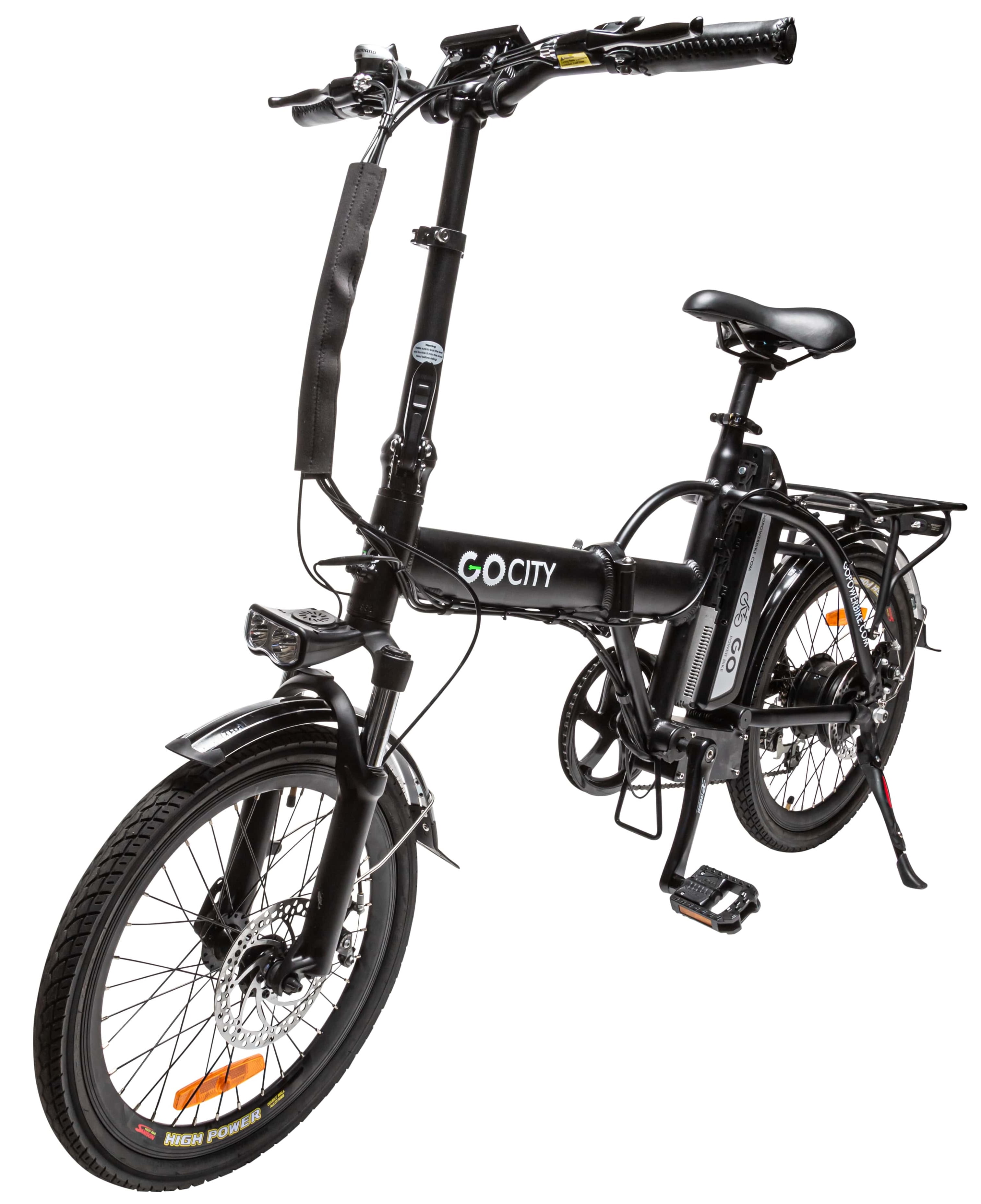 GoPowerBike GoCity 500W Foldable Electric Bicycle| 48V 10AH Lithium-Ion  Battery | B606 - Walmart.com