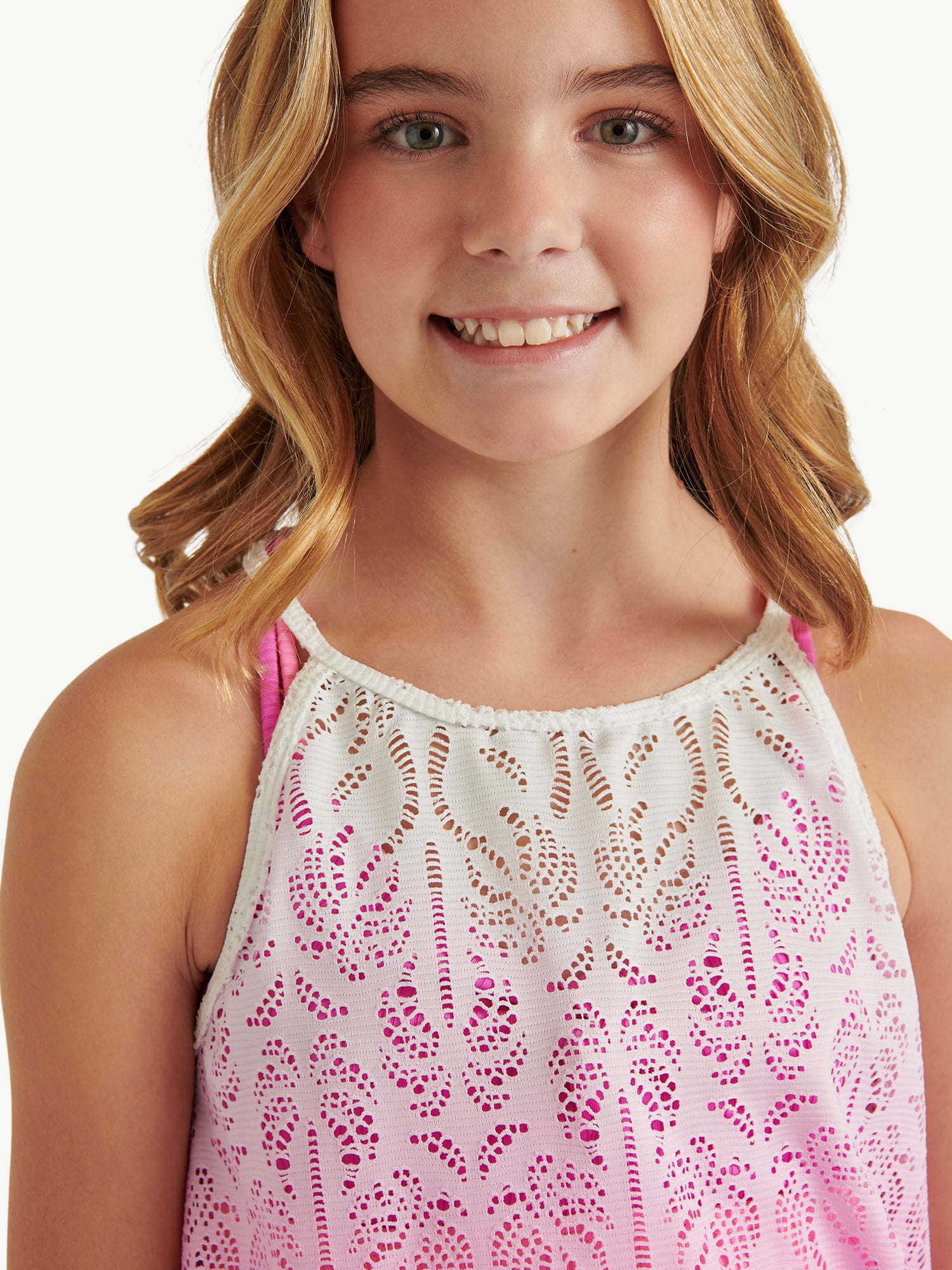 Justice Girls Swimsuit Cover Up Dress, Sizes XS-XL