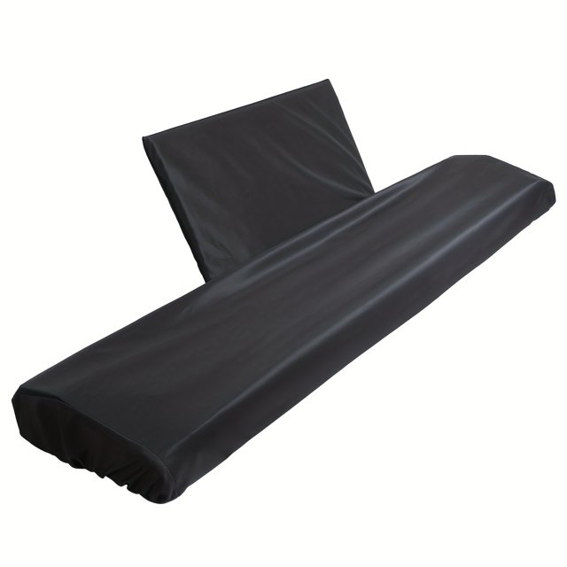 CNKOO Premium Black Polyester 88-Key Digital Piano Keyboard Dust Cover with Music Sheet Stand - Washable Snug Fit Drawstring Closure for Electric & Digital Pianos Piano Accessories ZZZ