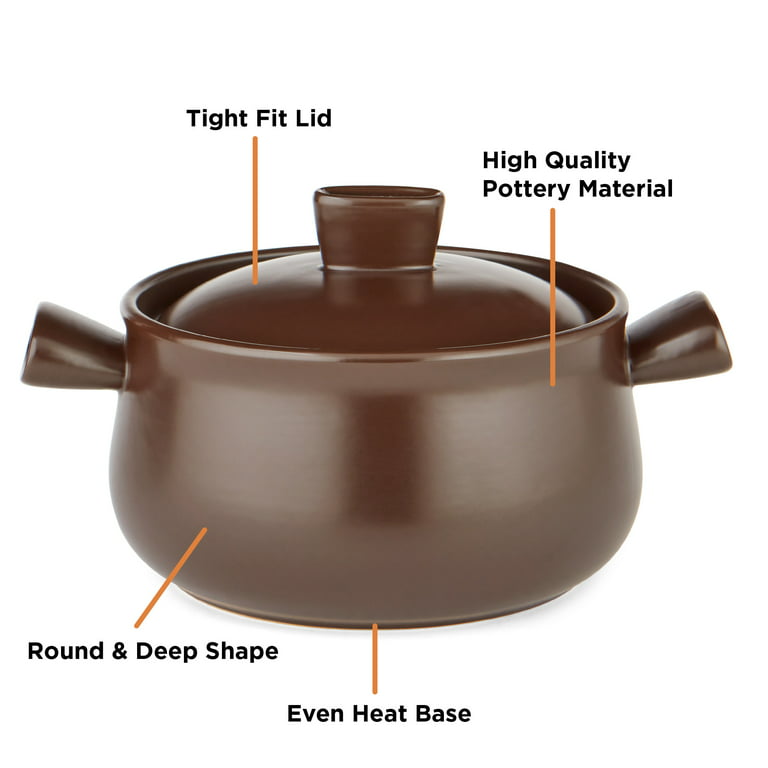 2.5L Pottery Cooking Pot 