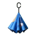 thumbnail image 2 of Kids Windproof Inverted Umbrella Cartoon Folding Hands Free Umbrella Style A, 2 of 8